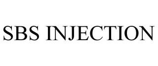 SBS INJECTION trademark