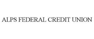 ALPS FEDERAL CREDIT UNION trademark