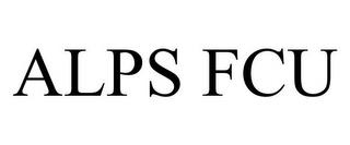 ALPS FCU trademark