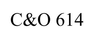 C&O 614 trademark