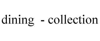 DINING - COLLECTION trademark