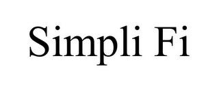 SIMPLI FI trademark