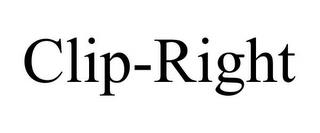 CLIP-RIGHT trademark