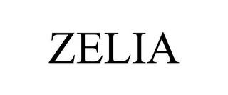 ZELIA trademark