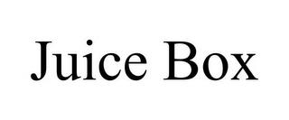 JUICE BOX trademark