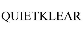 QUIETKLEAR trademark