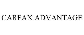 CARFAX ADVANTAGE trademark