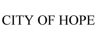 CITY OF HOPE trademark