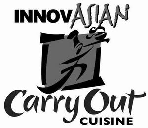 INNOVASIAN CARRY OUT CUISINE trademark