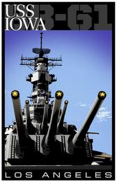 USS IOWA BB-61 LOS ANGELES trademark