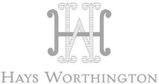 HW HAYS WORTHINGTON trademark