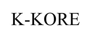 K-KORE trademark