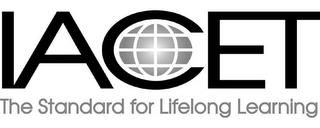 IACET THE STANDARD FOR LIFELONG LEARNING trademark