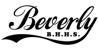 BEVERLY B.H.H.S. trademark