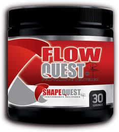 FLOW QUEST PERFORMANCE DELIVERED SHAPEQUEST PERFORMANCE DELIVERED 30 SERVINGS trademark