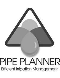 PIPE PLANNER EFFICIENT IRRIGATION MANAGEMENT trademark