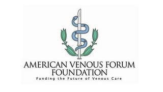 AMERICAN VENOUS FORUM FOUNDATION FUNDINGTHE FUTURE OF VENOUS CARE trademark