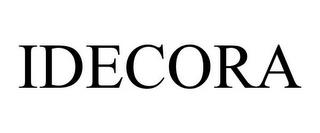 IDECORA trademark