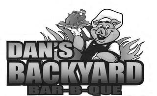 DAN'S BACKYARD BAR-B-QUE trademark