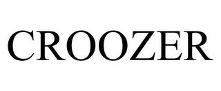 CROOZER trademark