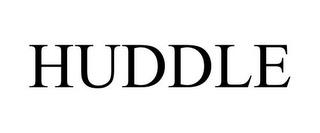 HUDDLE trademark