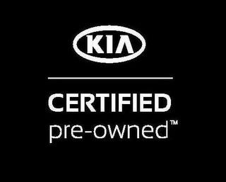 KIA CERTIFIED PRE-OWNED trademark