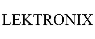 LEKTRONIX trademark