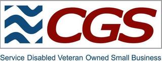 CGS SERVICE DISABLED VETERAN OWNED SMALL BUSINESS trademark