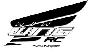 AIR WING RC WWW.AIRWING.COM trademark