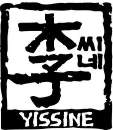 YISSINE trademark