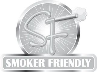 SF SMOKER FRIENDLY trademark