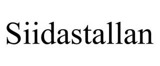 SIIDASTALLAN trademark