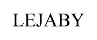 LEJABY trademark