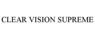 CLEAR VISION SUPREME trademark