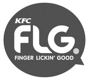 KFC FLG FINGER LICKIN' GOOD trademark