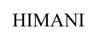 HIMANI trademark