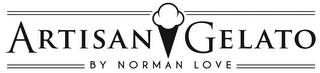 ARTISAN GELATO BY NORMAN LOVE trademark