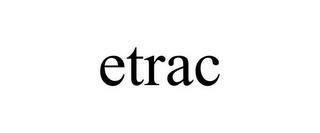 ETRAC trademark