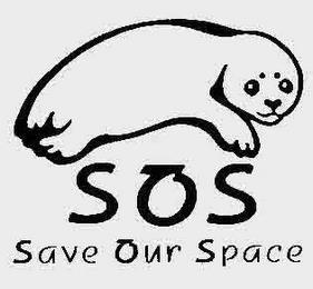 S O S SAVE OUR SPACE trademark