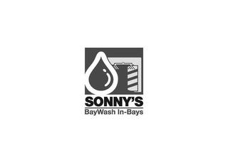 SONNY'S BAYWASH IN-BAYS trademark