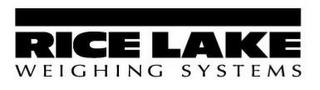 RICE LAKE WEIGHING SYSTEMS trademark