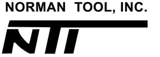 NORMAN TOOL, INC. NTI trademark