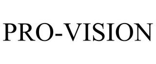 PRO-VISION trademark