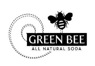 GREEN BEE ALL NATURAL SODA trademark