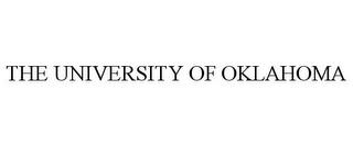 THE UNIVERSITY OF OKLAHOMA trademark