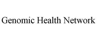 GENOMIC HEALTH NETWORK trademark