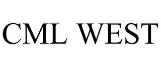 CML WEST trademark