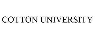 COTTON UNIVERSITY trademark