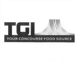 TGI YOUR CONCOURSE FOOD SOURCE trademark