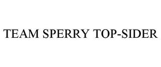 TEAM SPERRY TOP-SIDER trademark